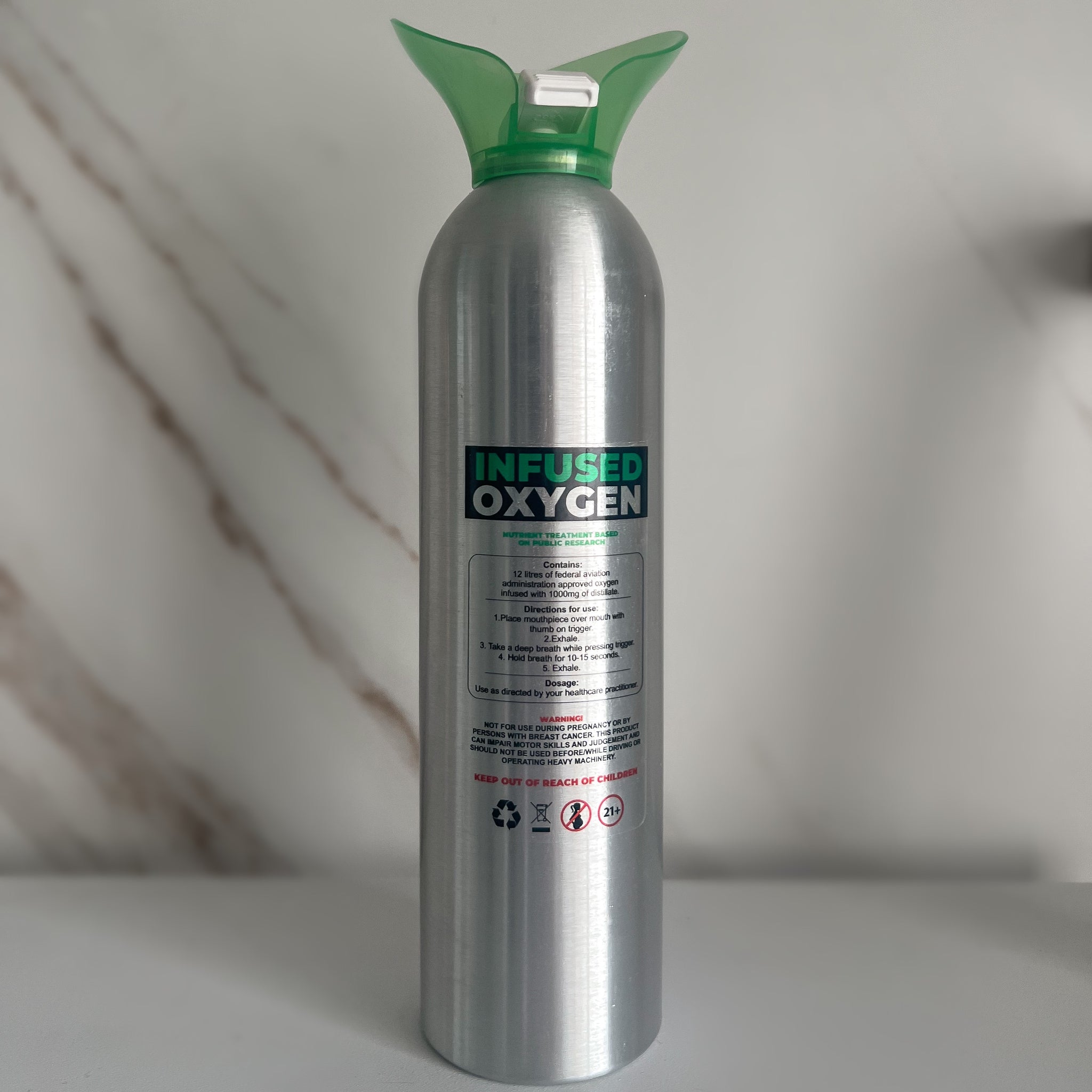 Infused Oxygen Canister